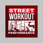 Street Workout Performance mikina bez kapuce